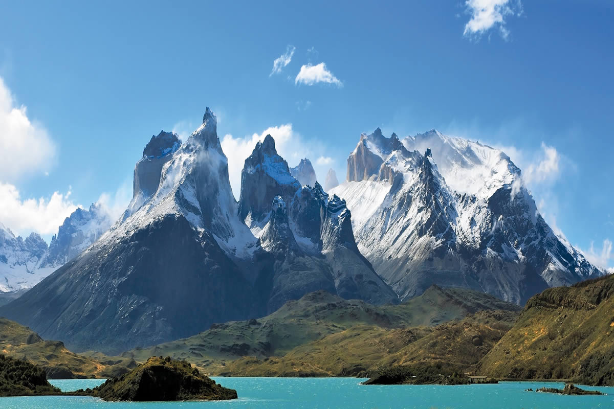 Вершины и вулканы Южной Америки